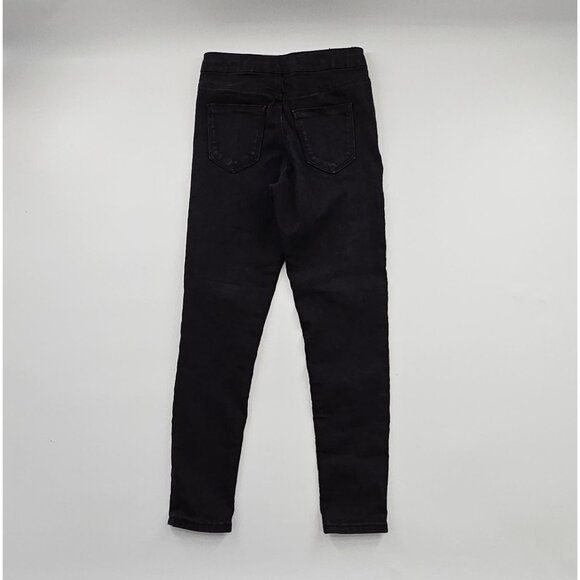 ZARA KIDS UNISEX BLACK DENIM PANTS SIZE 10 - Picture 5 of 5